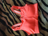Sports Bra Women With  Front Zipper Fitness Shirt Push Up Plus Size S-XXXXXL