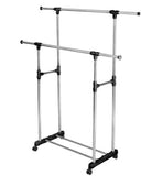Metal Hanger Garments Portable Adjustable For Clothing Garments Drying Rack Hanger