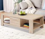 Table Coffee Table breakfast Wooden Look 2181imp