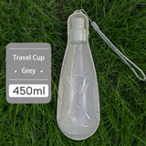 Pet Water Dog Water Bottle and sliding cup  Portable Dogs Drinking