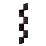 Bookcase Display Storage Stand  5 Lv Corner shelf Wall Shelf - Brown