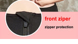 Sports Bra Women With  Front Zipper Fitness Shirt Push Up Plus Size S-XXXXXL