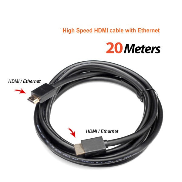 Full Copper High Speed HDMI Cable with Ethernet 20M