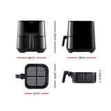 Air Fryer at 7L with LCD Display Touch Oven  Kitchen and Healthy Cook