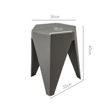 Stool Set of two Stool Super Modern Grey