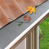 Gutter Guard Leaf Mesh 30 Piece (100cm x 20cm each) Aluminium - Silver