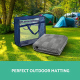 Matting 4M X 2.5M Annex Matting 600 GSM Floor Mats Mesh Caravan Parks Annexes