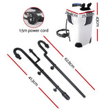 Fish Tank Filter for Aquarium-an Outside Canister with Filters 1850L/H for 350L Fish Tank  FilterUV Light with Media Kit