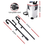Fish Tank Filter for Aquarium External  2400L per H for 500L Fish Tank  an Outside Canister with Filters High Capacity