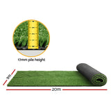 Grass Fake Durable Safe Brand new 17mm (1mx20m) Total 20sqm Synthetic Fake Turf Plants Plastic Lawn Olive