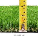 Grass Fake Durable Safe (total 20sqm) at  30mm Thick 1m x 20m  Artificial Grass Fake Turf 4-coloured Plastic Lawn