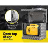 Tool Box Ute Toolbox Truck 62x40x50cm Aluminium Tool box Ute Generator Toolbox Truck Trailer Canopy