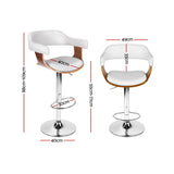Stool Bar kitchen table stool White and Chrome