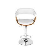 Stool Bar kitchen table stool White and Chrome