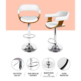 Stool Bar kitchen table stool White and Chrome