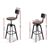 Stool Kitchen Stool Bar Stool with Swivel seat Classic Retro Kitchen Bar Swivel Stool Chair