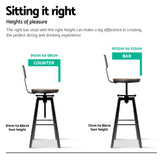 Stool Kitchen Stool Bar Stool with Swivel seat Classic Retro Kitchen Bar Swivel Stool Chair