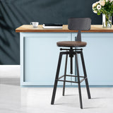 Stool Kitchen Stool Bar Stool with Swivel seat Classic Retro Kitchen Bar Swivel Stool Chair
