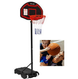 Basket Ball set 2.1M Adjustable Portable Basketball Stand Hoop System Rim Black
