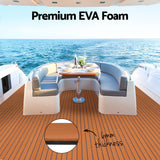 Flooring  Foam Boat  Mat Decking Sheet 240x90x0.6cm Dark Brown
