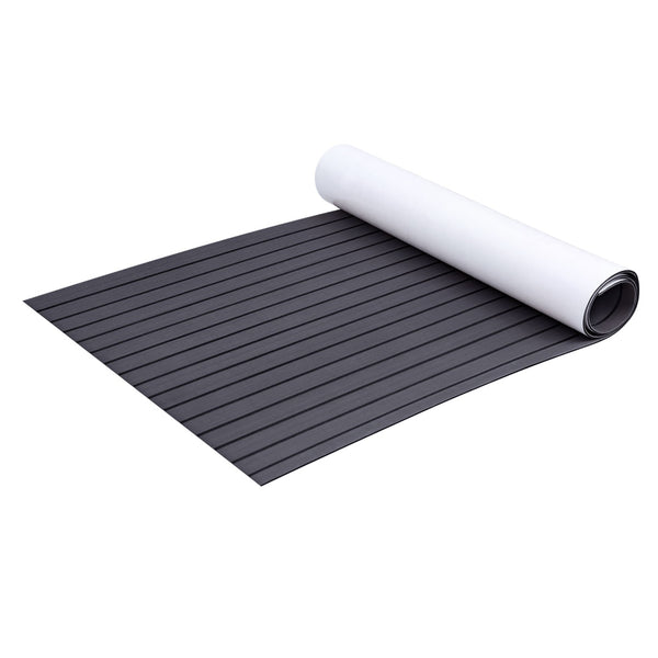 Boat Flooring Mat Decking Sheet Decking Sheet 240x90x0.6cm Dark Grey Decor
