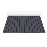 Boat Flooring Mat Decking Sheet Decking Sheet 240x90x0.6cm Dark Grey Decor