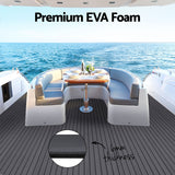 Boat Flooring Mat Decking Sheet Decking Sheet 240x90x0.6cm Dark Grey Decor