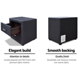 Bedside table new designs  - Charcoal