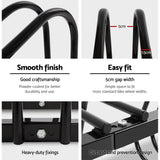 Bike stand Rack Portable Bike 6 Parking Rack  Storage - Black