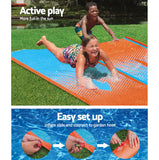Slide with Water and Slip Kids Splash water fun Outdoor Play 4.88M