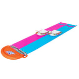 Slide with Water and Slip Kids Splash water fun Outdoor joy