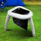 Toilet camping toilet outdoors Portable toilet  Outdoor Portable Folding Toilet