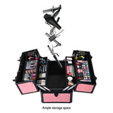 Makeup Portable Cosmetic Beauty Makeup Case - Diamond Pink