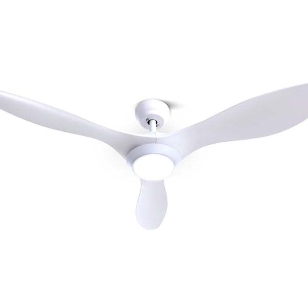 Ceiling Fan 52'' With Light Remote DC Motor 3 Blades 1300mm
