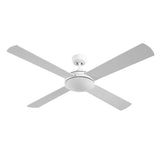 Ceiling Fan with Remote - White 52'' X3 Speeds