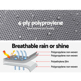 Campervan Cover Campervan Caravan 20-22ft Cover Campervan 4 Layer  6.19/6.8M x 2.4M x 2.2M