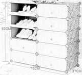 Storage Rack DIY Shoe Storage Shoe Rack Adjustable Many Sizes Shoe Rack cappa