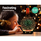 Diffuser with Mist light effects Air humidifier purifier 3D Light LED to use with aroma Oil Light effects 100ml