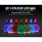 Diffuser with Mist light effects Air humidifier purifier 3D Light LED to use with aroma Oil Light effects 100ml