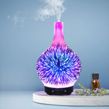 Diffuser with Mist light effects Air humidifier purifier 3D Light LED to use with aroma Oil Light effects 100ml