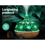 Diffuser with light effects with  Remote Control Aroma Aromatherapy  humidifier purifier night light Mist Aroma dispenser