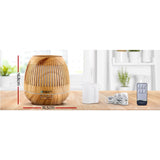 Diffuser with light effects. remote. and mist humidifier purifier night light Aromatherapy LED Light for 400ml