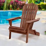 Chairs Outdoor Furniture Pool Chair Lounge Chair Wooden Brown