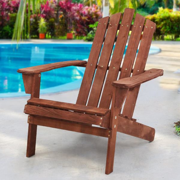 Chairs Outdoor Furniture Pool Chair Lounge Chair Wooden Brown Chair