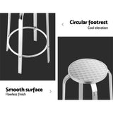Stools Set of 2 Kitchen Stools Bar Stools in Set of 2 Outdoor Stools Business Stools Home Stools Aluminum