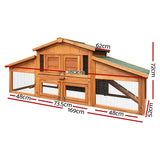 Cage Pets Wooden Rabbit Hutch Guinea New Extra Big  169 x 52 x 72 cm