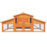 Cage Pets Wooden Rabbit Hutch Guinea New Extra Big  169 x 52 x 72 cm