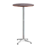 Table Furniture  Cafe Table Aluminium Adjustable Round Indoor Outdoor Bar table