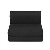 Mattress Folding Mattress Camping Mattress Portable Floor Bed Mat 180cm x 70cm in Black