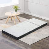 Mattress Folding Mattress Camping Mattress Portable Floor 190cm x 79cm Bamboo Fabric